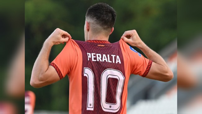 Mariano Peralta, pencetak gol tunggal. [Instagram]